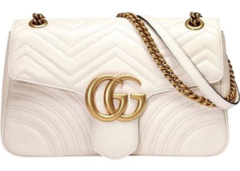 whote gucci purse|gucci white vintage bag.